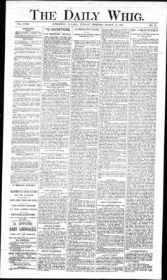 Daily British Whig (1850), 19 Mar 1889