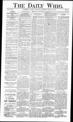 Daily British Whig (1850), 20 Mar 1889