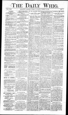 Daily British Whig (1850), 26 Mar 1889