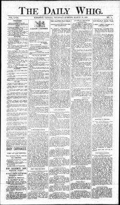 Daily British Whig (1850), 28 Mar 1889