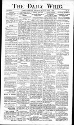 Daily British Whig (1850), 3 Apr 1889