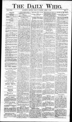 Daily British Whig (1850), 5 Apr 1889