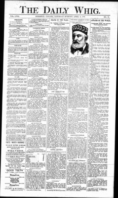 Daily British Whig (1850), 6 Apr 1889