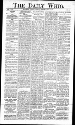 Daily British Whig (1850), 8 Apr 1889