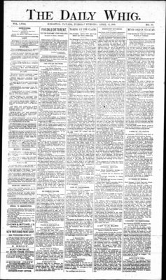 Daily British Whig (1850), 23 Apr 1889