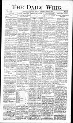 Daily British Whig (1850), 29 Apr 1889