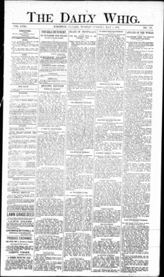 Daily British Whig (1850), 7 May 1889