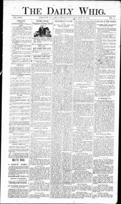 Daily British Whig (1850), 18 May 1889