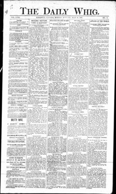 Daily British Whig (1850), 20 May 1889