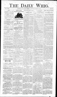 Daily British Whig (1850), 21 May 1889