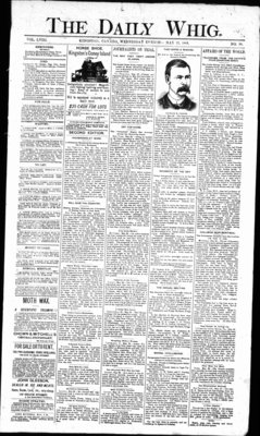 Daily British Whig (1850), 22 May 1889