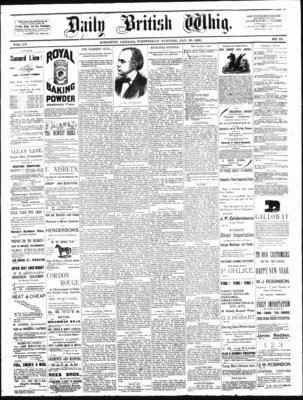 Daily British Whig (1850), 20 Jan 1886