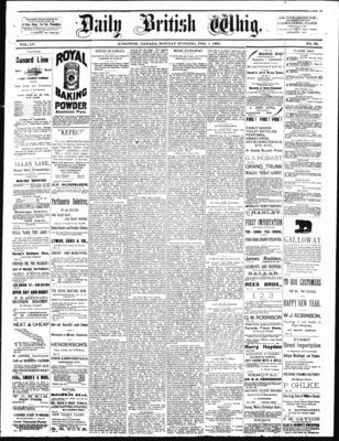 Daily British Whig (1850), 1 Feb 1886