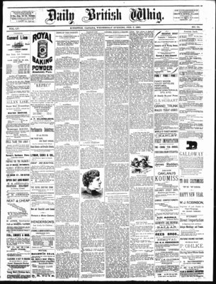 Daily British Whig (1850), 3 Feb 1886