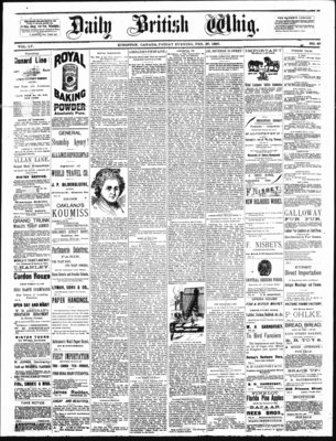 Daily British Whig (1850), 26 Feb 1886