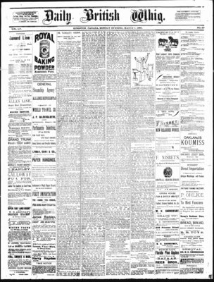 Daily British Whig (1850), 1 Mar 1886