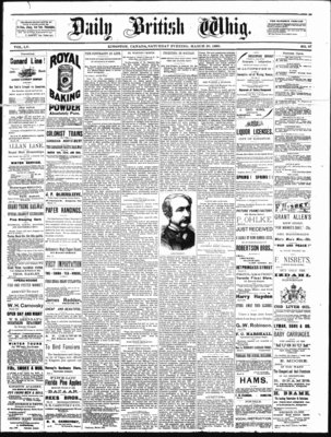 Daily British Whig (1850), 20 Mar 1886