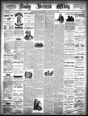 Daily British Whig (1850), 19 Jul 1886