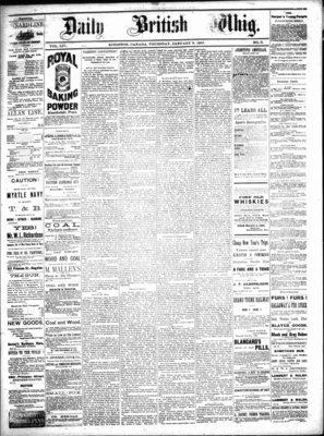 Daily British Whig (1850), 8 Jan 1885