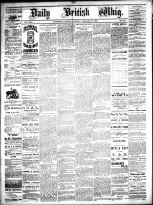 Daily British Whig (1850), 13 Jan 1885