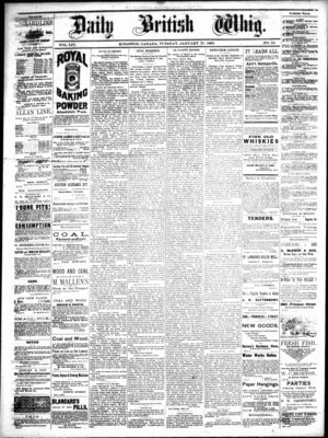 Daily British Whig (1850), 27 Jan 1885