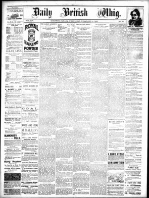 Daily British Whig (1850), 18 Feb 1885