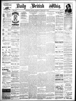 Daily British Whig (1850), 19 Feb 1885