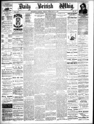 Daily British Whig (1850), 27 Feb 1885