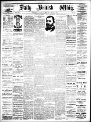 Daily British Whig (1850), 14 Mar 1885