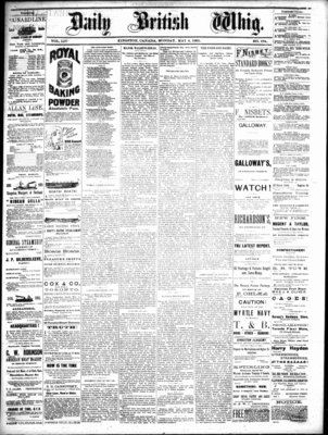 Daily British Whig (1850), 4 May 1885