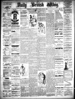 Daily British Whig (1850), 20 Jun 1885