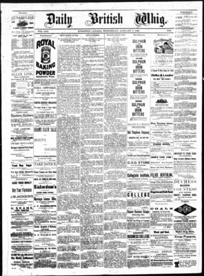 Daily British Whig (1850), 9 Jan 1884