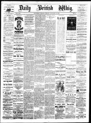 Daily British Whig (1850), 25 Jan 1884