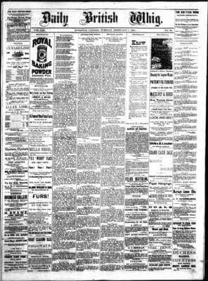 Daily British Whig (1850), 5 Feb 1884