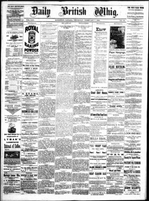 Daily British Whig (1850), 7 Feb 1884