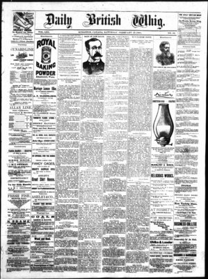 Daily British Whig (1850), 23 Feb 1884