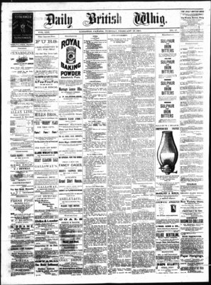 Daily British Whig (1850), 26 Feb 1884