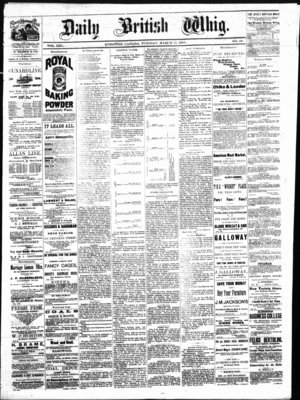 Daily British Whig (1850), 11 Mar 1884