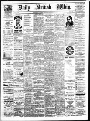 Daily British Whig (1850), 7 May 1884