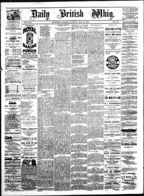 Daily British Whig (1850), 27 May 1884