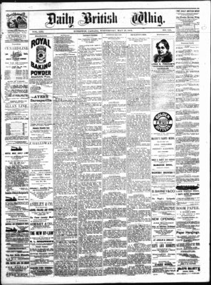 Daily British Whig (1850), 28 May 1884