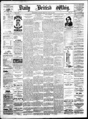 Daily British Whig (1850), 21 Jul 1884