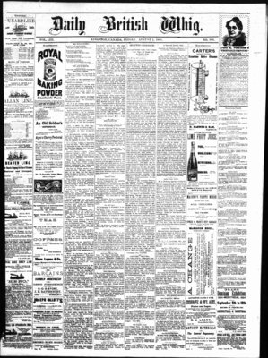 Daily British Whig (1850), 1 Aug 1884