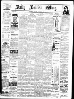 Daily British Whig (1850), 8 Aug 1884