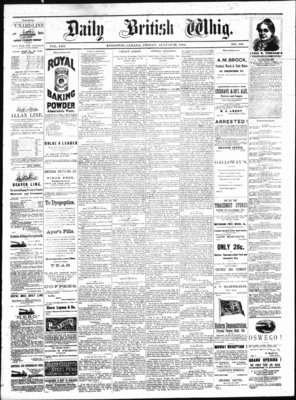 Daily British Whig (1850), 29 Aug 1884