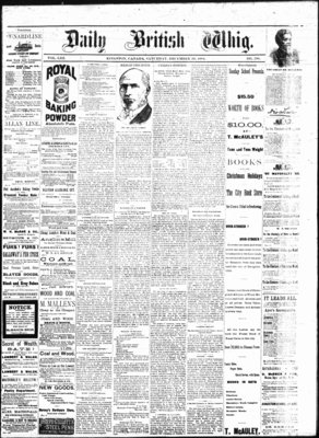 Daily British Whig (1850), 20 Dec 1884