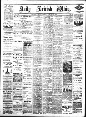 Daily British Whig (1850), 13 Jan 1883