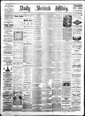 Daily British Whig (1850), 22 Jan 1883