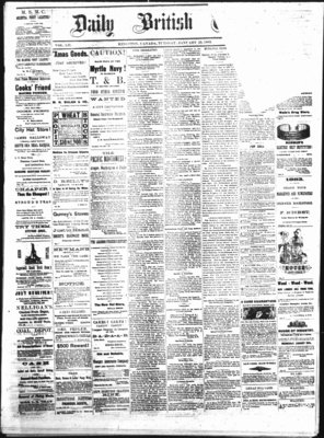 Daily British Whig (1850), 23 Jan 1883