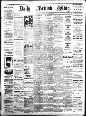 Daily British Whig (1850), 29 Jan 1883